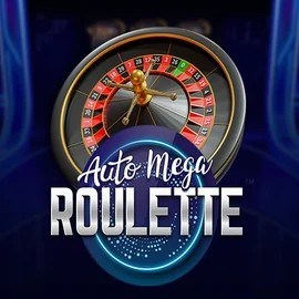 Auto Mega Roulette logo by Pragmatic Play at Oranje Palace Casino