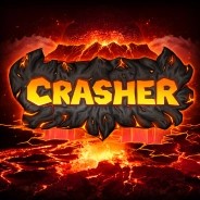 Crasher logo by Galaxsys at Oranje Palace CasinoCrasher