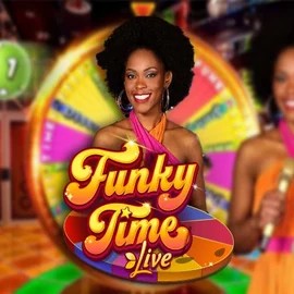 Funky Time game by Evolution – logo hosted on Oranje Palace Casino