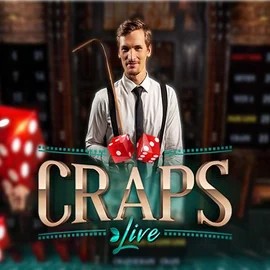 Live Craps logo by Evolution at Oranje Palace Casino